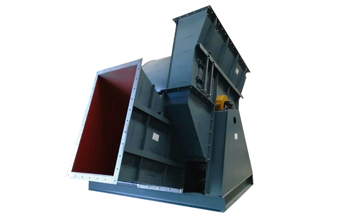 Single suction and double support centrifugal fan